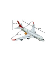 .Airbus A380 Pilli Işıklı Uçak
