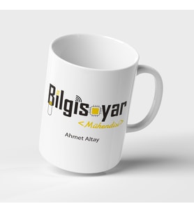 Bilgisayar Mühendisi Kupa Bardak Kişiye Özel Hediye G27