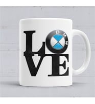 Love Bmw Aşk Bmw Kupa Bardak Porselen