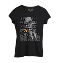 Half Life 2 - Rise and Shine  Siyah Kadın Tshirt