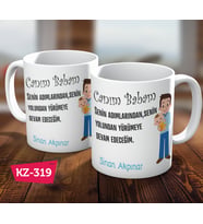 Babalar Gününe Özel Hediyelik  Kupa Bardak