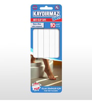 Banyo Kaydırmaz Bant Küvet,Havuz,Duşakabin,Zemin Kaydırmaz 10Adet 1 Paket