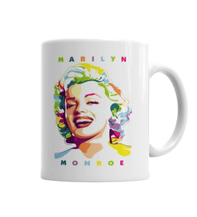 Marilyn Monroe.Marilyn Monroe Kupa Bardak Porselen