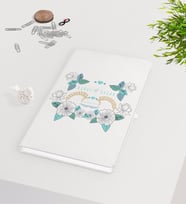 BK Gift Kişiye Özel Sevgililer Günü Beyaz Defter-123