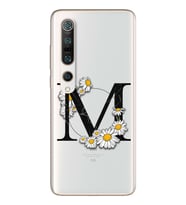 Papatya Harf Tasarım Süper Şeffaf Silikon Telefon Kılıfı Xiomai Mi10-pro M-Harfi