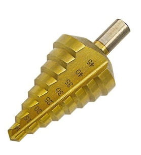 HSS Çelik Metrik Adım Matkap Spiral Flüt 10-45mm Titanyum Kaplama