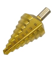 HSS Çelik Metrik Adım Matkap Spiral Flüt 10-45mm Titanyum Kaplama