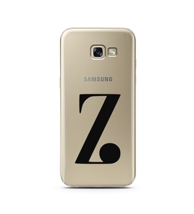 Samsung A5 (2017) Harf Tasarımlı Telefon Kılıfı Z-Harfi 