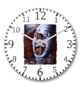 All Float Duvar Saati Bombeli Gercek Cam
