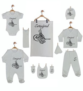 Pia Baby 10 Parça İsme Özel Hastane Çıkışı GL 1953