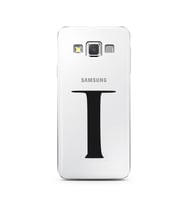 Samsung A3 (2015) Harf Tasarımlı Telefon Kılıfı T-Harfi 