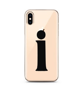 Iphone Xs Harf Tasarımlı Telefon Kılıfı İ-Harfi 