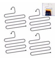 Pazarız Pantolon Askısı Metal Askı Kravat Eşarp Askısı 4LÜ SET