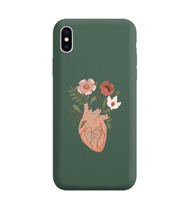 Koyu Yeşil Lansman Telefon Kılıfı Iphone X