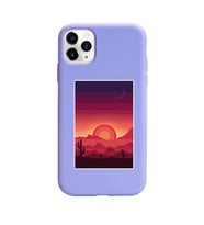 Lila Lansman Telefon Kılıfı Iphone 11 Pro