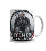 Witcher 3 Geralt Wild Hunt Tişört Kupa Bardak Porselen