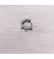 Çelik Klips Bayan Erkek Sıkıştırmalı Halka Küpe Stainless steel kararmaz  Küpe