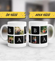 Babalar Günü Hediyesi Babaya Hediye 4 Fotoğraflı Hediye Babalar Yılbaşı Yeni Yıl Hediyesi Günü Hediyesi Kupa Bardak