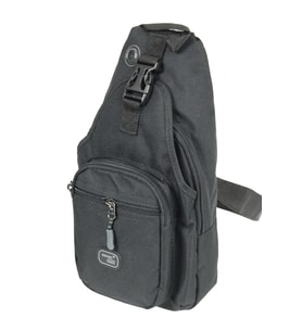 Seventeen 2213 Tek Omuz Askılı Sırt - Göğüs Çantası - Body Bag (Siyah)