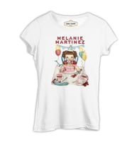 Melanie Martinez - Party Beyaz Bayan Tshirt