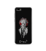Einstein Tasarım Süper Şeffaf Silikon Telefon Kılıfı Huawei Y5 2018