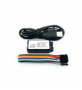  USB Lojik Analizör - 24 MHz 8 Kanal, Saleae Logic Analyzer