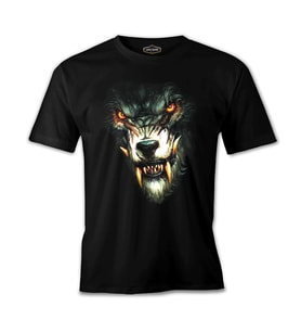 WareWolf Siyah Erkek Tshirt