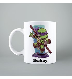Ninja Kaplumbağalar Kupası Kişiye Özel