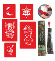 Düşüncenin Gücü Kına Dövme ve Şablon Seti Tattoo