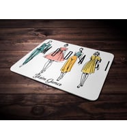 Kişiye Özel Modacı Tasarımlı Mouse Pad (Renksiz)