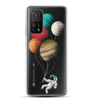 Kılıfland Xiaomi Mi 10T Pro Kılıf Silikon Resimli Kapak Astronaut Baloons Stok 256