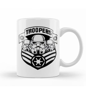 Star Wars Storm Trooper Kupa Bardak Porselen