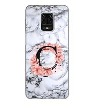 Mermer Tasarım Süper Şeffaf Silikon Telefon Kılıfı Xiomai Redmi Note 9 Pro - Not