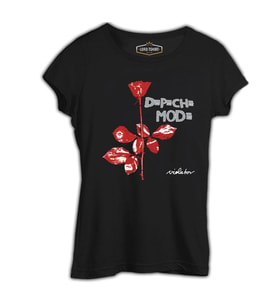 Depeche Mode - Violator Siyah Kadın Tshirt