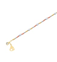 Diamond Line-Gülaylar Altın 14 Ayar Toplu Bileklik