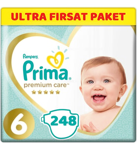 Prima Premium Care Beden:6 (13+) Extra Large 248 Adet Ultra Fırsat Pk