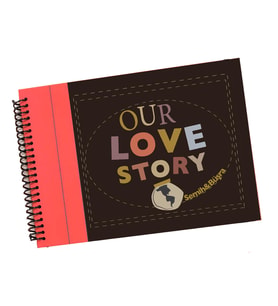 Our Love Story İsme Özel Tasarım Defter