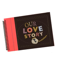 Our Love Story İsme Özel Tasarım Defter