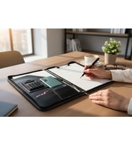Kişiye Özel A4 Sekreterlik Fermuarlı  Portofolio Çanta