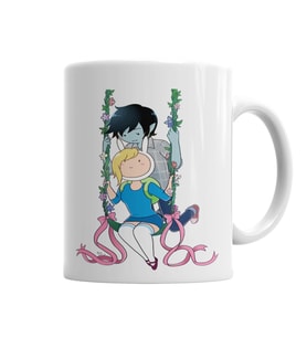 Adventure Time Inverse Kupa Bardak Porselen