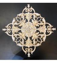 Decogold İşlemeli Patina Motifi 40 cm Dgm-27