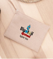 Biyoloji Öğretmeni Keten Bez El Çantası