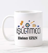 İşletmeci  Kupa (Beyaz)