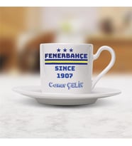 Fenerbahçe Türk Kahvesi Fincanı (Beyaz)