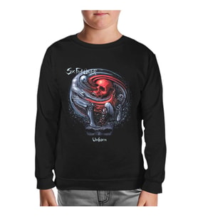 Six Feet Under - Unborn Siyah Çocuk Sweatshirt