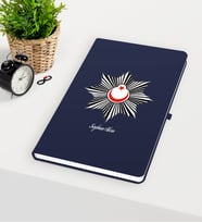 BK Gift Kişiye Özel Polis Temalı Lacivert Defter - 1