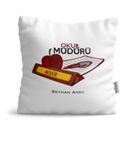 BK Gift Kişiye Özel Okul Müdürü  Yastık  1