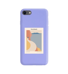 Lila Lansman Telefon Kılıfı Iphone 7