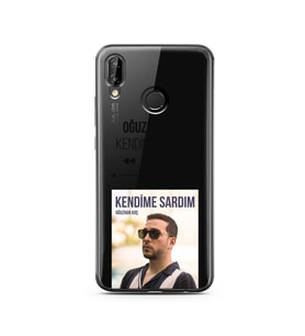 Oğuzhan Koç Mp3 Tasarımlı Süper Şeffaf Silikon Telefon Kılıfı Huawei P20 Lite  