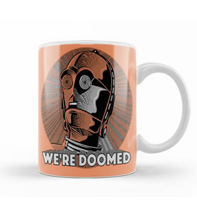 Were Doomed Kupa Bardak Porselen